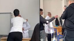 Öğrencilerden öğretmene zorbalık! Ankara'da lisede tepki çeken görüntüler