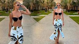 Dubai'de tatil keyfi! Derya Uluğ deniz ve güneşin tadını çıkardı