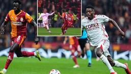 Galatasaray-Samsunspor maçında kritik pozisyon! Penaltı beklediler
