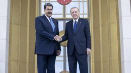 Maduro ile görüşen Cumhurbaşkanı Erdoğan: Bölgedeki gelişmeleri yakından takip ediyoruz