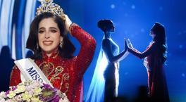 Tartışmalı güzelden gergin röportaj! Soruyu duyunca programı terk etti