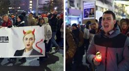 Romanya'da sokaklar karıştı! Binlerce kişi hükümete karşı ayaklandı