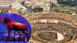 Dünya mirası Troya, Roma'nın kalbi Kolezyum'da sergilenecek