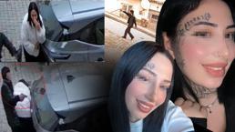 Azrail paylaşımı yaptı, karşısına çıktı! Sokak ortasında kaydedilen görüntü kan dondurdu