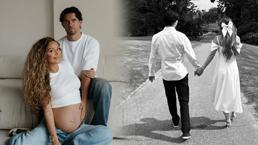 Ferdi Kadıoğlu ve Sera Vrij evlendi! 'Kızımız gelmeden önce samimi tören'