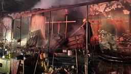 Edirne’de çiftlik kül oldu! Milyonluk tarım araçları yandı