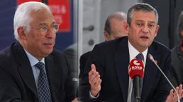 Özgür Özel'den António Costa'ya tepki: 5 dakika bile görüşme imkanı bulamamamız kabul edilebilir değil