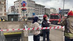 Şişhane metro istasyonunda intihar! 1 kişi hayatını kaybetti