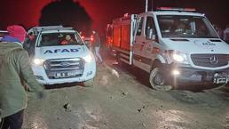 Ankara'da düşen Libya uçağının görgü tanıkları konuştu! 'Bomba patladı sandık'