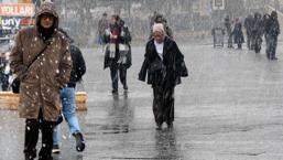 Her yer beyaza büründü! 'Kar bir anda lapa lapa yağmaya başladı'