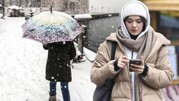 Meteoroloji yarın için uyardı! İstanbul dahil: 48 kentte lapa lapa kar yağacak