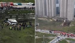 Son dakika: Esenyurt'ta servis otobüsü şarampole uçtu! Ölü ve yaralılar var