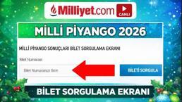 TIKLA-SORGULA MİLLİ PİYANGO 2026 ÇEKİLİŞ SONUÇLARI-BİLET SORGULAMA | 800 milyon TL, Amorti, 80 milyon TL, 8 milyon TL Milli Piyango Yılbaşı özel çekilişi kazandıran numaralar...