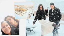 ‘Uzak Şehir’e kar yağdı