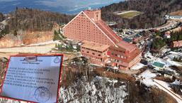 Kartepe’nin zirvesindeki ünlü otel mühürlendi