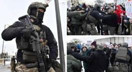 ABD'de sokaklar karıştı, protestocular ve polis karşı karşıya! ICE'nin vahşeti kaosa dönüştü