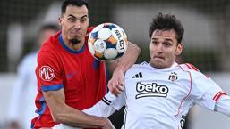 Beşiktaş hazırlık maçında geriden gelip kazandı