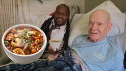 Çorba içtiği restoranın şefi hayatını kurtardı!