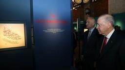 Cumhurbaşkanı Erdoğan, Hane İslam Eserleri Sergisi Açılış Programı'na katıldı