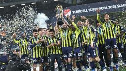 Süper Kupa, Fenerbahçe'nin oldu! Sarı-lacivertliler Galatasaray'ı 2 golle geçti