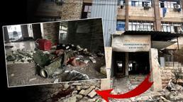 Halep'te kirli tuzak! İşte terör örgütünün karargaha çevirdiği hastane