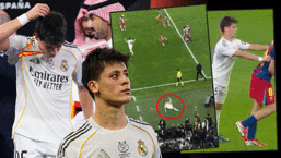Süper Kupa yenilgisi sonrası Arda Güler sinirlerine hakim olamadı! Barcelona'da Pedri'yi itti