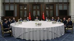 Cumhurbaşkanı Erdoğan yasama, yürütme ve yargı organlarının temsilcileri ile görüştü