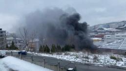 Hadımköy'de fabrika yangını! Çok sayıda ekip sevk edildi