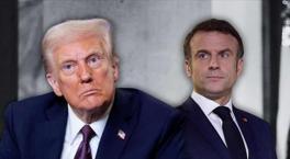 Trump'tan Macron'a tehdit dolu sözler! Mesajları ifşa etti... "Düşmanca konuştuysa..."