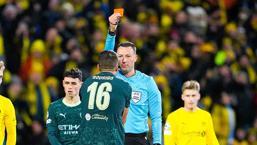 Galatasaray'a iyi haber! Manchester City'nin yıldızına kırmızı kart