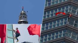 Tek bir yanlışı ölüme götürür, hata payı sıfır! 101 katlı gökdelene hiçbir koruma olmadan tırmanış