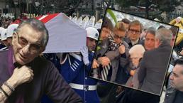 Haldun Dormen'e veda! Cenazede usta oyuncu İzzet Günay fenalaştı
