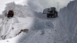 Kar 2 metreyi aştı! Ulaşım tamamen durdu, herkes seferber oldu