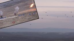 Türkiye'de bir ilk: Sürü İHA'ları canlı mühimmatla hedefi tam isabetle vurdu