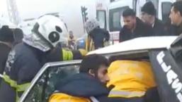 Gaziantep'te zincirleme kaza! Ölü ve yaralılar var