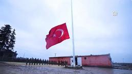 Türk bayrağına çirkin saldırı! Bölge karakol sınırları içerisine alındı, göndere dev bayrak çekildi