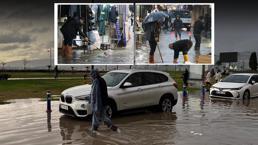 Sağanak İzmir’de hayatı felç etti! Vatandaş isyanda: Altyapı da, çalışma da yok