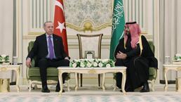 Cumhurbaşkanı Erdoğan, Suudi Arabistan'da! Veliaht Prens Selman ile kritik görüşme