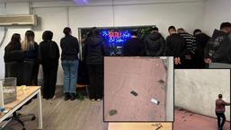 Forex dolandırıcılarına büyük operasyon! Deliller camdan atıldı, polis çatıda topladı