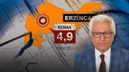 Erzincan'da 4.9 büyüklüğünde deprem! Birçok ilde hissedildi: Prof. Dr. Pampal’dan yeni uyarı