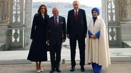 Cumhurbaşkanı Erdoğan, 2. Abdullah ile görüştü