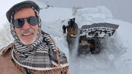 7 metreyi aşan kar duvarı! 2 ay kapalı kaldı: Kar, çığ ve kurt korkusu…