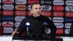 Çaykur Rizespor'da Recep Uçar: Taraftarımızı eve mutlu göndermek istiyorduk