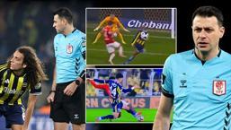 Fenerbahçe-Gençlerbirliği maçının tartışmalı pozisyonlarını eski hakemler değerlendirdi! 'Böyle penaltı olmaz'