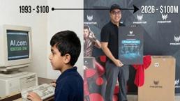 10 yaşında 100 dolara aldığı alan adını, 70 milyon dolara sattı