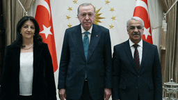 Erdoğan, DEM Parti İmralı heyetini kabul etti