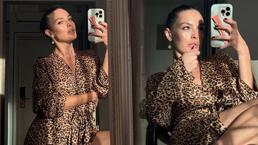 Melis Sezen'den göz kamaştıran stil! Yüzü olduğu markanın etkinliğine damga vurdu