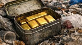 Ev temizliği başına bela oldu! 20 külçe altını 'yanlışlıkla' çöpe attı: 'Samanlıkta iğne aradık'