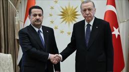 Cumhurbaşkanı Erdoğan, Irak Başbakanı Muhammed Şiya es-Sudani ile görüştü