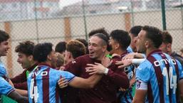 U19'da Trabzonspor, Fenerbahçe'yi son dakikada mağlup etti!